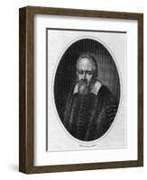 Galileo Galilei, Italian Astronomer-null-Framed Art Print