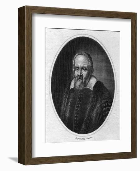 Galileo Galilei, Italian Astronomer-null-Framed Art Print