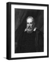 Galileo Galilei, Italian Astronomer-Robert Hart-Framed Art Print