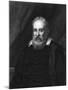 Galileo Galilei, Italian Astronomer-Robert Hart-Mounted Art Print