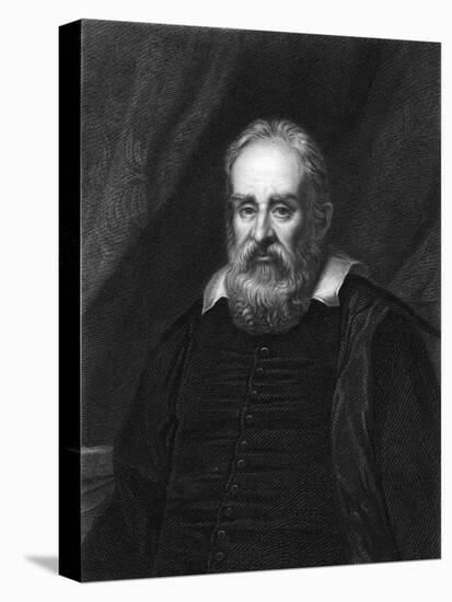 Galileo Galilei, Italian Astronomer-Robert Hart-Stretched Canvas