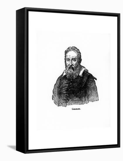 Galileo Galilei, Italian Physicist, Astronomer, and Philosopher-null-Framed Stretched Canvas