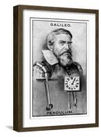 Galileo Galilei, Italian Physicist, Astronomer, and Philosopher-null-Framed Giclee Print