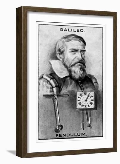 Galileo Galilei, Italian Physicist, Astronomer, and Philosopher-null-Framed Giclee Print