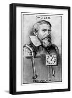 Galileo Galilei, Italian Physicist, Astronomer, and Philosopher-null-Framed Giclee Print