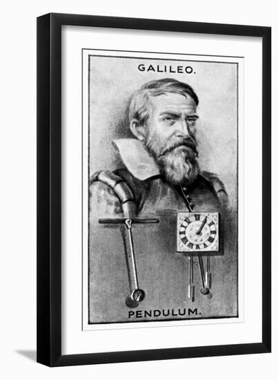 Galileo Galilei, Italian Physicist, Astronomer, and Philosopher-null-Framed Giclee Print