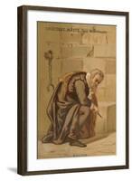 Galileo Galilei, Italian Physicist, Mathematician and Astronomer-null-Framed Giclee Print