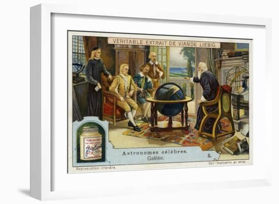 Galileo Galilei Italian Physicist, Mathematician and Astronomer-null-Framed Giclee Print