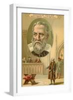 Galileo Galilei, Italian Physicist, Mathematician and Astronomer-null-Framed Giclee Print