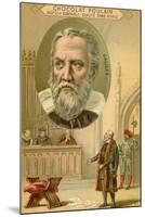 Galileo Galilei, Italian Physicist, Mathematician and Astronomer-null-Mounted Giclee Print