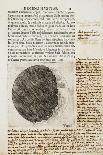 Sketch of the Moon by Galileo Galilei, C1635-Galileo Galilei-Giclee Print