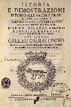 Sidereus Nuncius (Starry Messenger) with Drawings of the Phases and Surface of the Moon-Galileo Galilei-Giclee Print