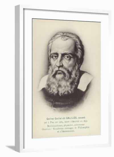 Galileo Galilei-null-Framed Giclee Print
