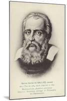 Galileo Galilei-null-Mounted Giclee Print
