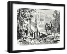 Galileo Is Consulted by the Duke of Florence-null-Framed Giclee Print