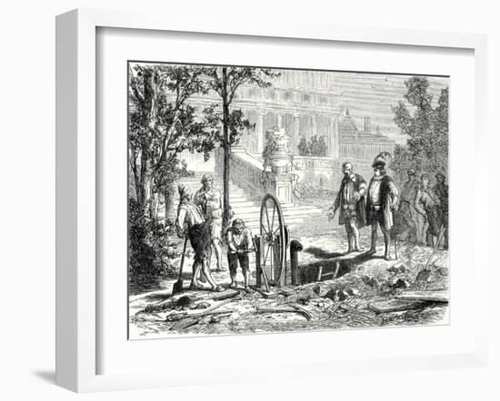 Galileo Is Consulted by the Duke of Florence-null-Framed Giclee Print