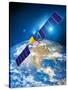 Galileo Navigation Satellite-Detlev Van Ravenswaay-Stretched Canvas