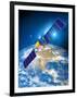 Galileo Navigation Satellite-Detlev Van Ravenswaay-Framed Photographic Print