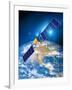Galileo Navigation Satellite-Detlev Van Ravenswaay-Framed Photographic Print