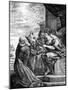 Galileo Presenting His Telescope to the Muses, 1655-56-null-Mounted Giclee Print