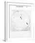 Galileo's Observation of Sunspots, 1613-Galileo Galilei-Framed Giclee Print