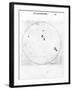 Galileo's Observation of Sunspots, 1613-Galileo Galilei-Framed Giclee Print