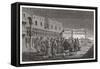 Galileo Shows the Satellites of Jupiter to Venetian Senators-Louis Figuier-Framed Stretched Canvas