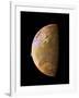 Galileo Spacecraft Image of a Volcanic Plume on Io-null-Framed Photographic Print