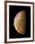 Galileo Spacecraft Image of a Volcanic Plume on Io-null-Framed Photographic Print