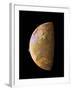 Galileo Spacecraft Image of a Volcanic Plume on Io-null-Framed Photographic Print