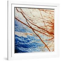 Galileo Spacecraft Image of Europa's Surface-null-Framed Photographic Print