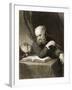 Galileo with Compass and Diagrams, C.1880-null-Framed Giclee Print