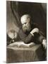 Galileo with Compass and Diagrams, C.1880-null-Mounted Giclee Print
