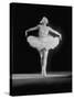 Galina Wanova Dancing "The Dying Swan"-null-Stretched Canvas
