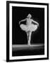 Galina Wanova Dancing "The Dying Swan"-null-Framed Photographic Print