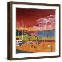 Galisteo New Mexico (Right)-Kristin Nelson-Framed Giclee Print