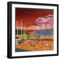 Galisteo New Mexico (Right)-Kristin Nelson-Framed Giclee Print