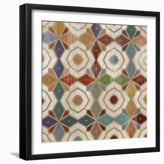 Gallactica Tile IV-Anna Polanski-Framed Art Print