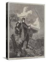 Gallant Act of Commander W N Hewett before Sebastopol-Chevalier Louis-William Desanges-Stretched Canvas