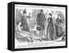 Gallant, But We Fear Satirical Officer, 1865-George Du Maurier-Framed Stretched Canvas