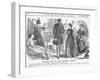 Gallant, But We Fear Satirical Officer, 1865-George Du Maurier-Framed Giclee Print