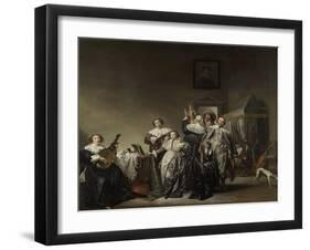 Gallant Company, 1633-Pieter Codde-Framed Giclee Print