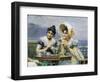 Gallant Conversation, 1894-Bartolomeo Giuliano-Framed Giclee Print