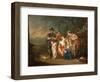 Gallant Meeting-Franz Christoph Janneck-Framed Giclee Print