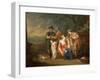 Gallant Meeting-Franz Christoph Janneck-Framed Giclee Print