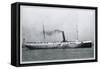 Gallant on the River-Ed Clark-Framed Stretched Canvas