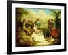 Gallant Party-Auguste Theodule Ribot-Framed Giclee Print