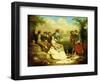 Gallant Party-Auguste Theodule Ribot-Framed Giclee Print