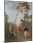 Gallant Scene in Park, 1760-Norbert Joseph Carl Grund-Mounted Giclee Print