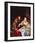 Gallant Scene-Jan van Mieris-Framed Giclee Print